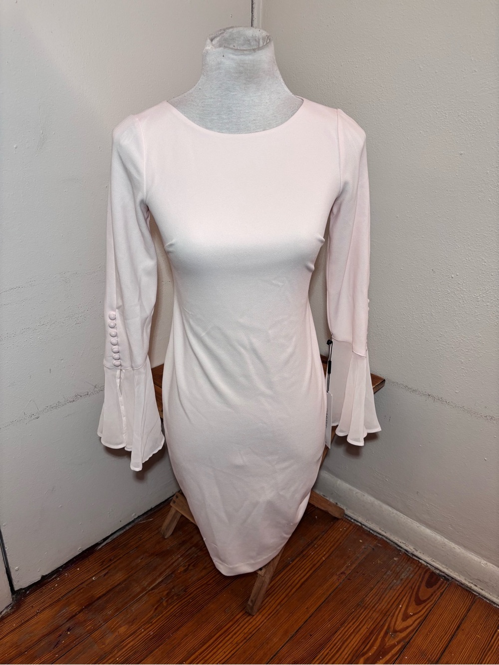 Calvin Klein Long Sleeve Sheath Dress NWT